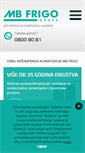 Mobile Screenshot of mbfrigo.ba