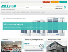 Tablet Screenshot of mbfrigo.ba